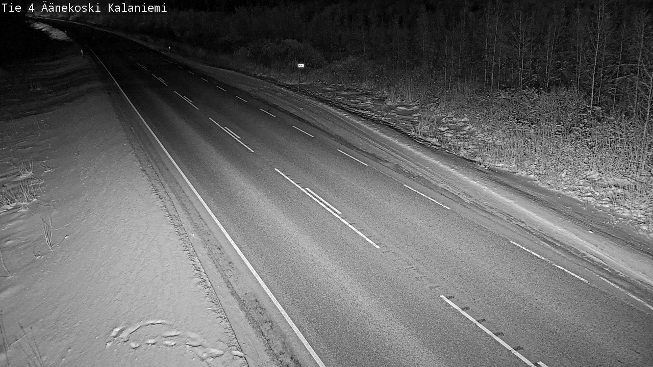 Weather Camera Image Väg 4  Äänekoski, Kalaniemi, Äänekoski, Keski-Suomi