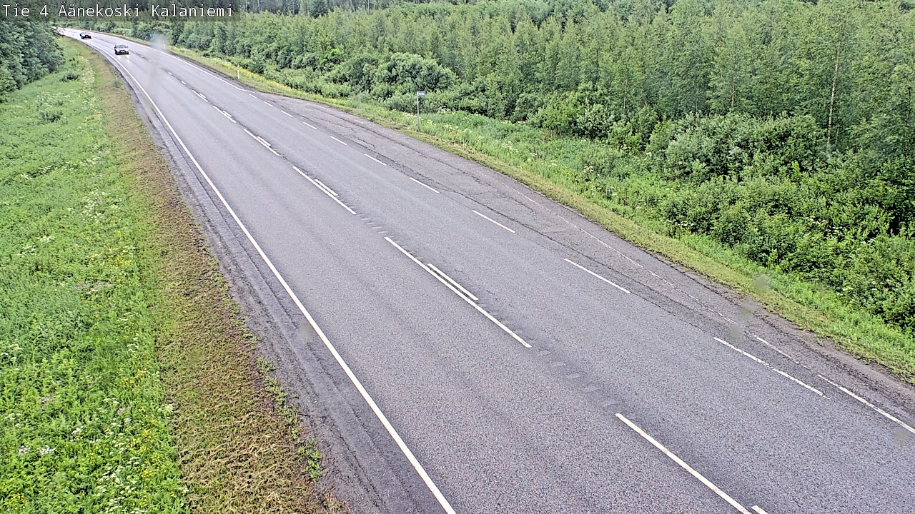 Weather Camera Image Väg 4  Äänekoski, Kalaniemi, Äänekoski, Keski-Suomi
