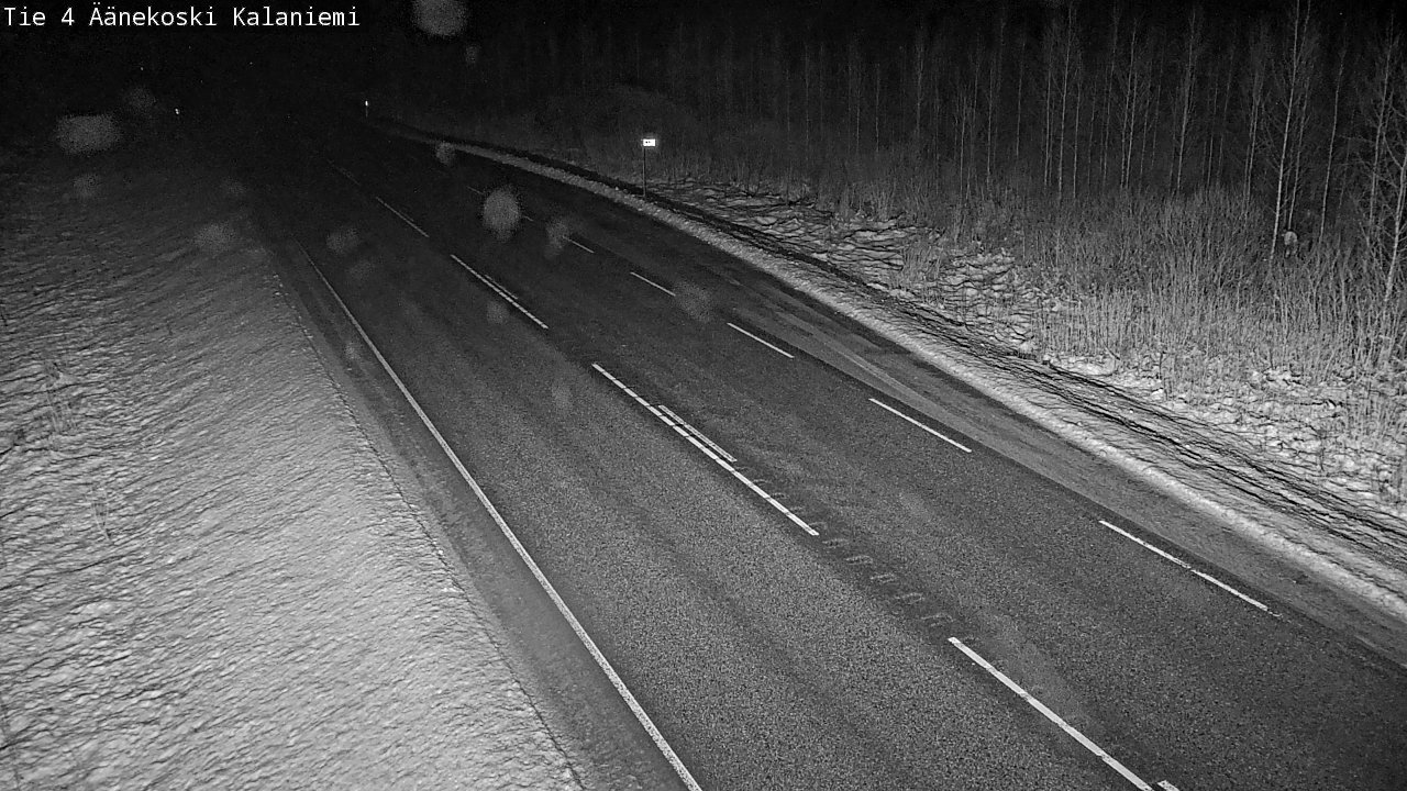 Weather Camera Image Väg 4  Äänekoski, Kalaniemi, Äänekoski, Keski-Suomi