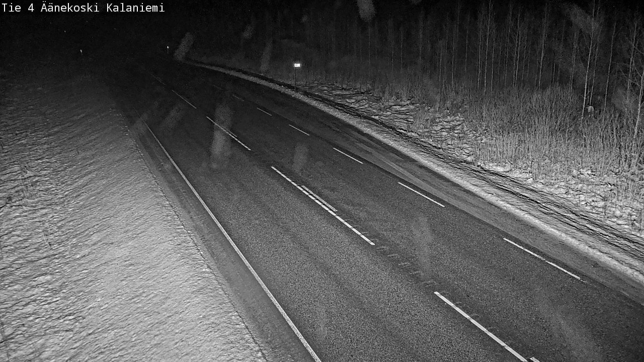 Weather Camera Image Väg 4  Äänekoski, Kalaniemi, Äänekoski, Keski-Suomi