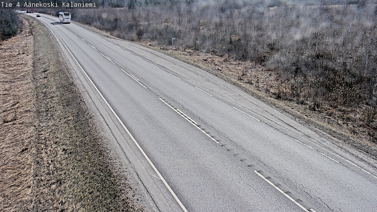 Weather Camera Image Väg 4  Äänekoski, Kalaniemi, Äänekoski, Keski-Suomi