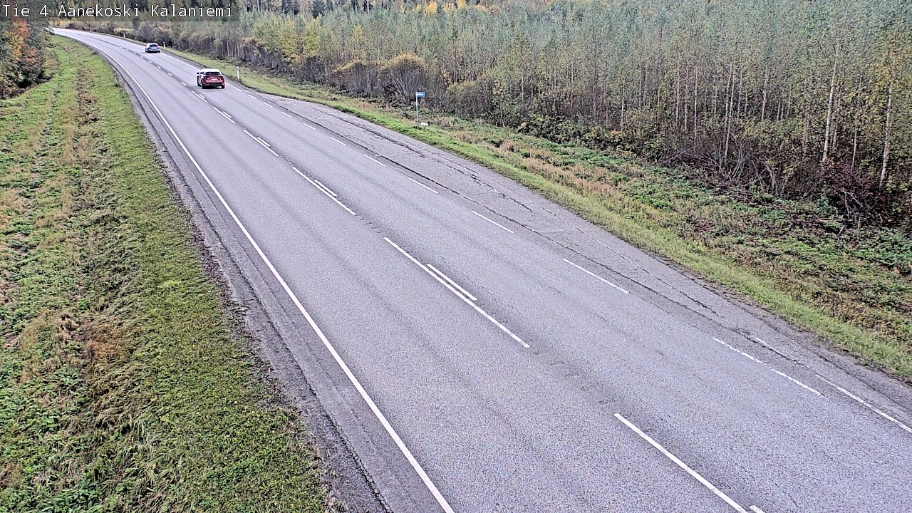 Weather Camera Image Väg 4  Äänekoski, Kalaniemi, Äänekoski, Keski-Suomi