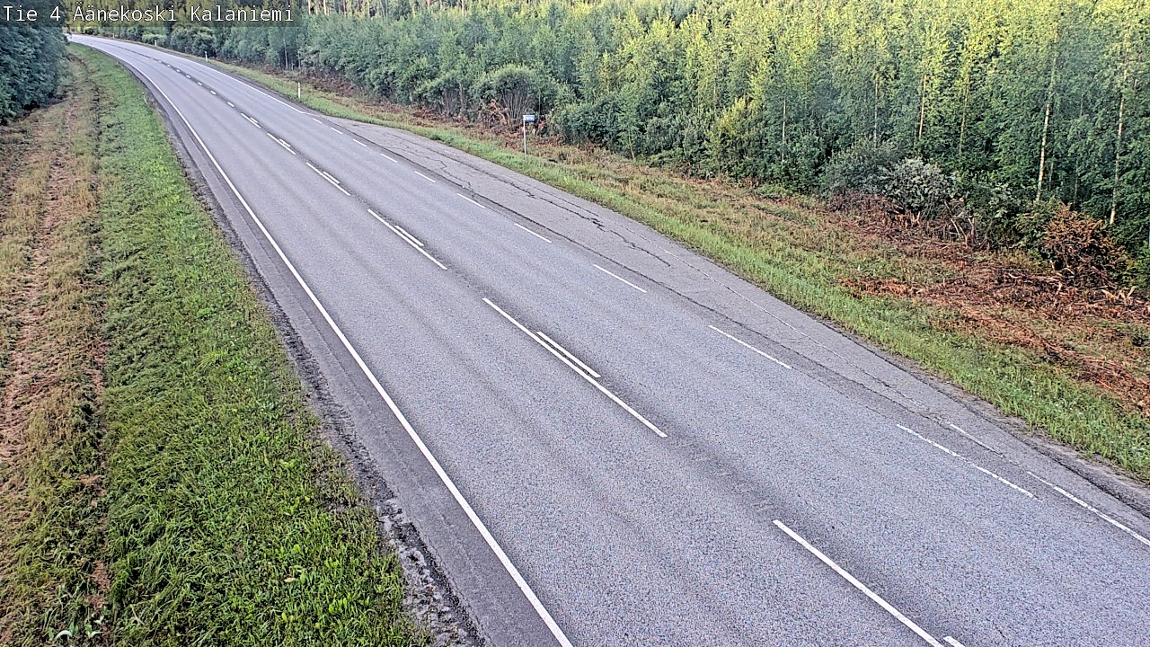 Weather Camera Image Road 4  Äänekoski, Kalaniemi, Äänekoski, Keski-Suomi