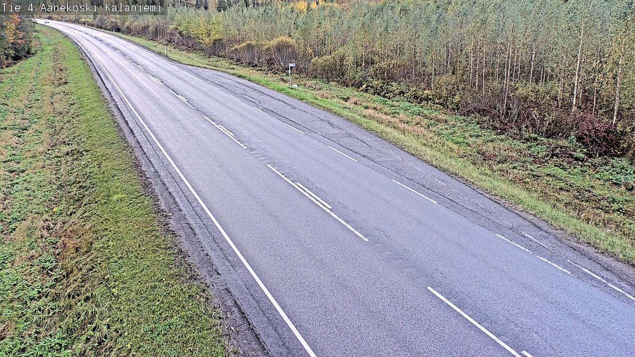 Weather Camera Image Road 4  Äänekoski, Kalaniemi, Äänekoski, Keski-Suomi