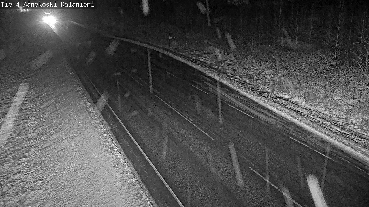 Weather Camera Image Väg 4  Äänekoski, Kalaniemi, Äänekoski, Keski-Suomi