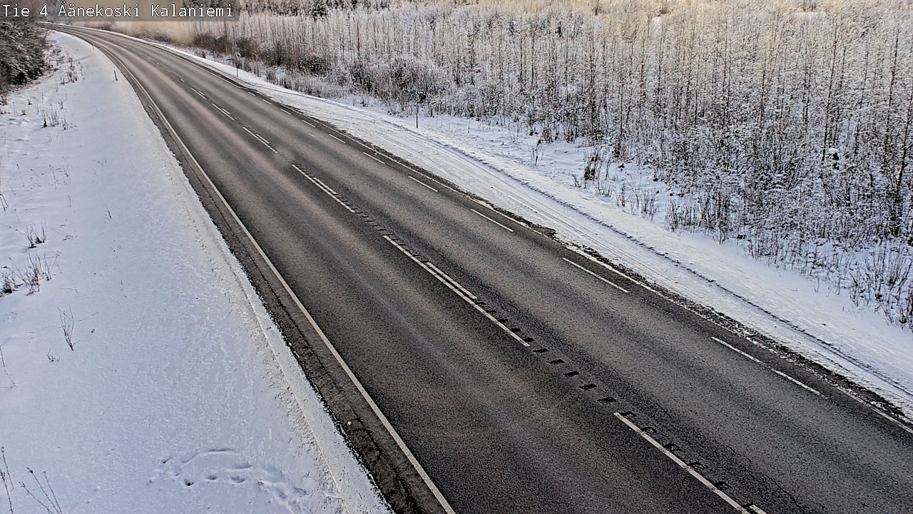 Weather Camera Image Väg 4  Äänekoski, Kalaniemi, Äänekoski, Keski-Suomi