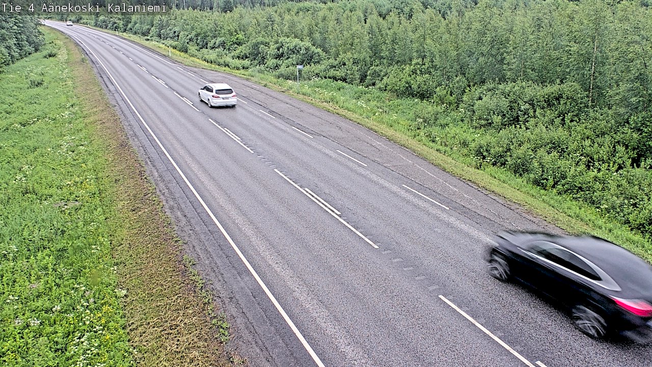 Weather Camera Image Väg 4  Äänekoski, Kalaniemi, Äänekoski, Keski-Suomi