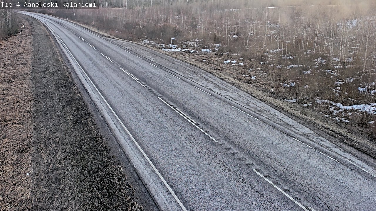 Weather Camera Image Road 4  Äänekoski, Kalaniemi, Äänekoski, Keski-Suomi