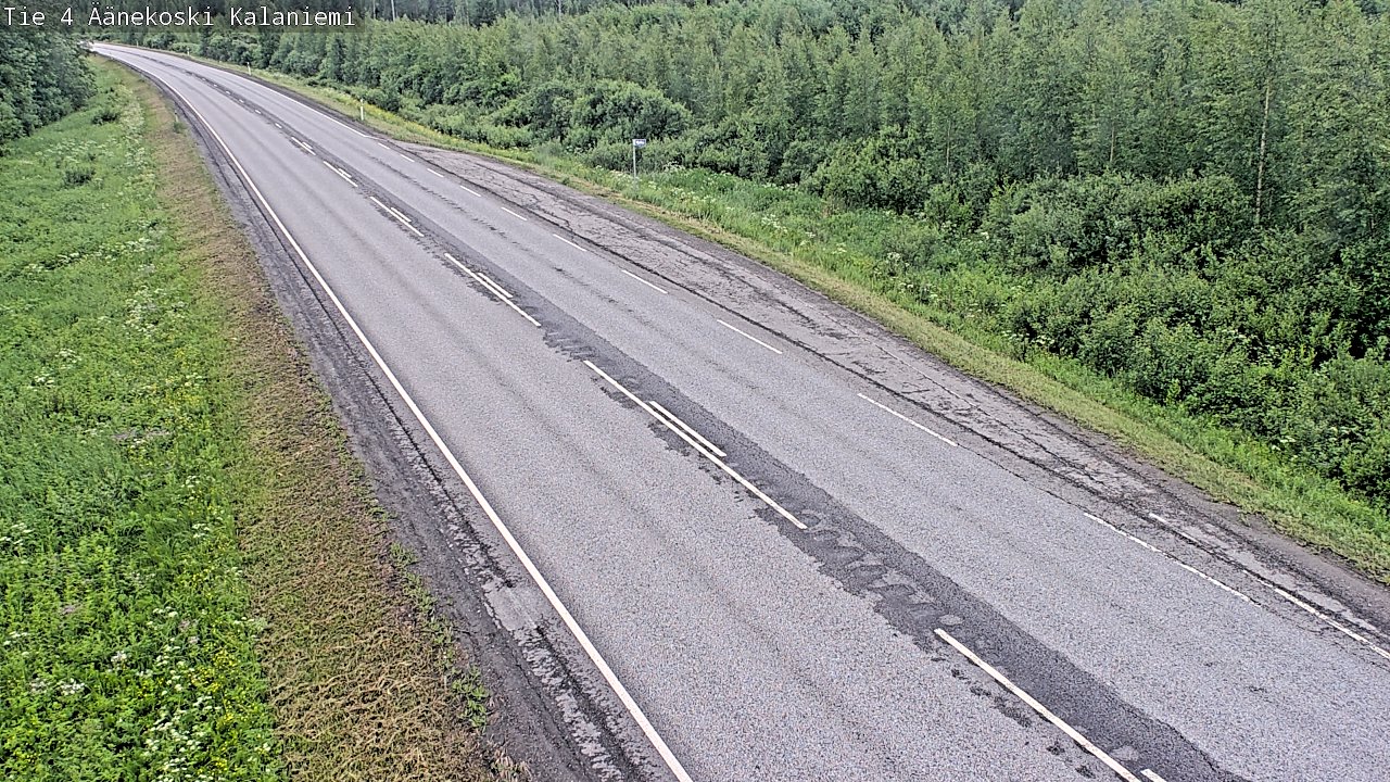Weather Camera Image Road 4  Äänekoski, Kalaniemi, Äänekoski, Keski-Suomi