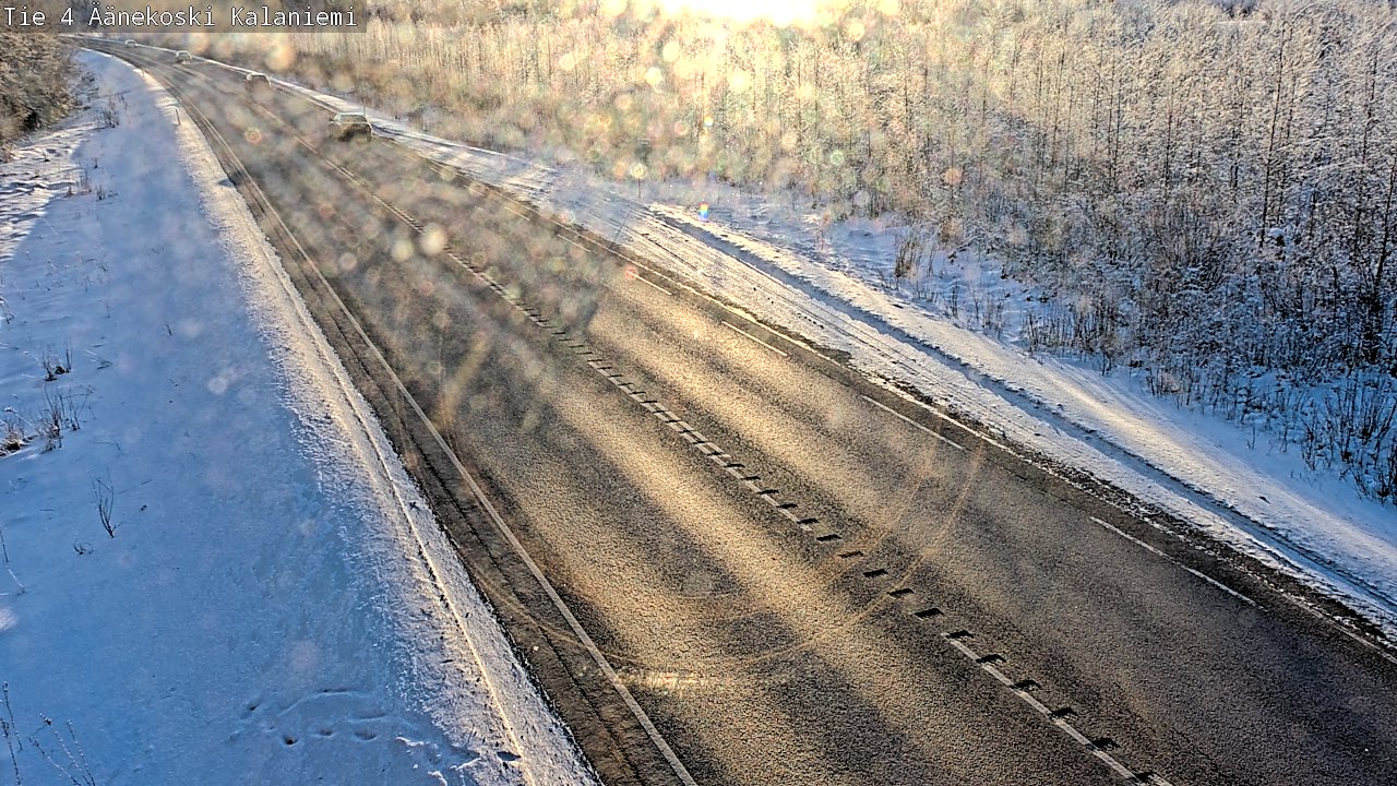 Weather Camera Image Road 4  Äänekoski, Kalaniemi, Äänekoski, Keski-Suomi