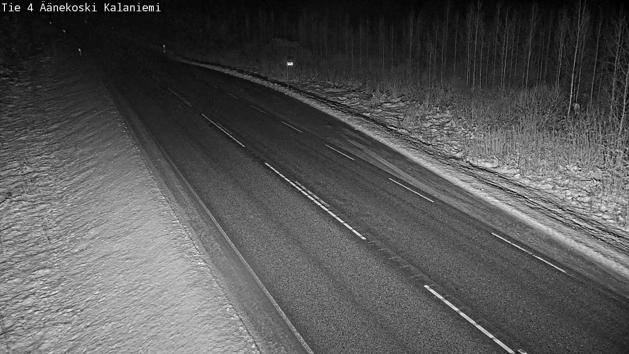 Weather Camera Image Väg 4  Äänekoski, Kalaniemi, Äänekoski, Keski-Suomi