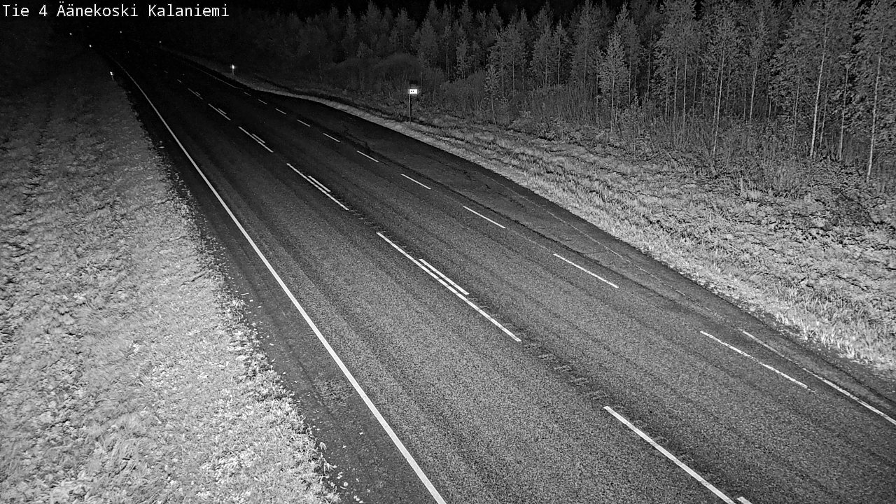 Weather Camera Image Road 4  Äänekoski, Kalaniemi, Äänekoski, Keski-Suomi