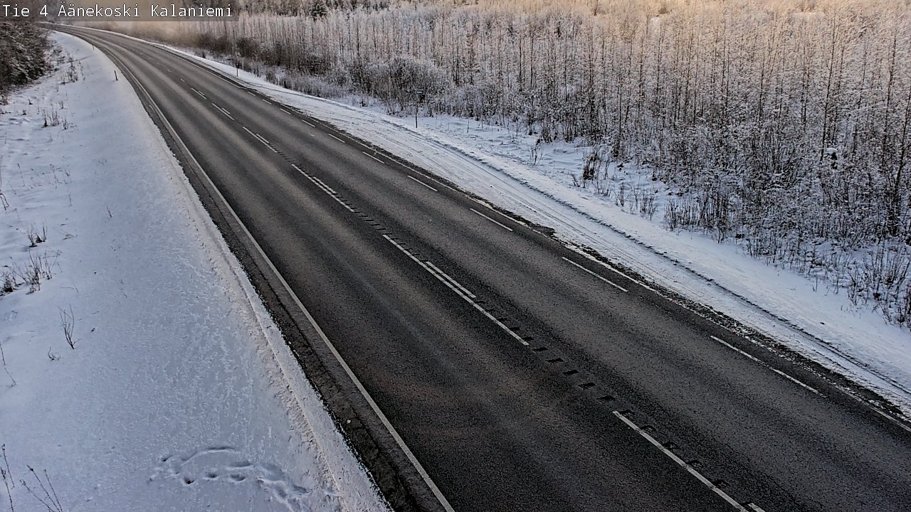 Weather Camera Image Väg 4  Äänekoski, Kalaniemi, Äänekoski, Keski-Suomi