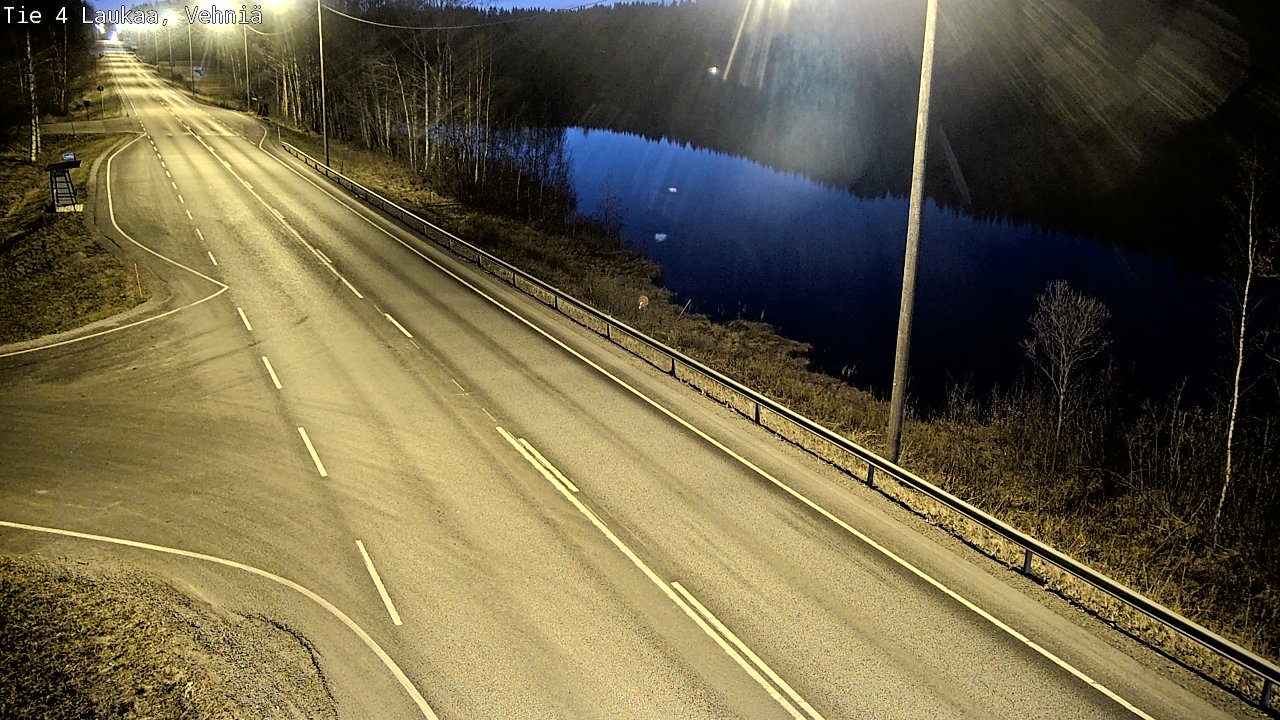 Weather Camera Image Road 4  Laukaa, Vehniä, Laukaa, Keski-Suomi