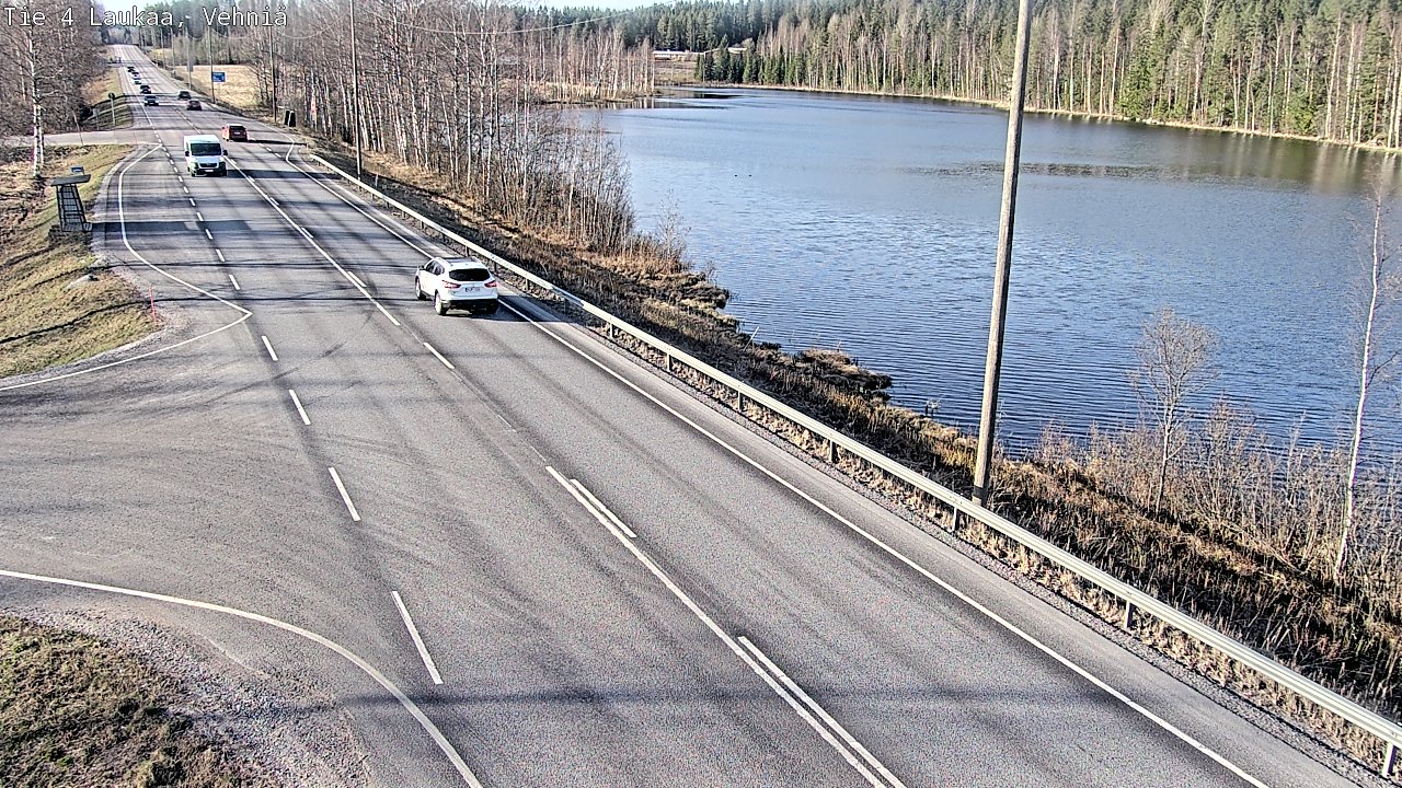 Weather Camera Image Road 4  Laukaa, Vehniä, Laukaa, Keski-Suomi