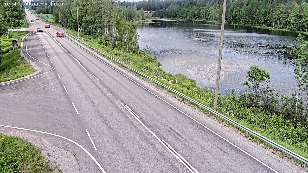Kelikamerat Kuva Tie 4  Laukaa, Vehniä, Laukaa, Keski-Suomi