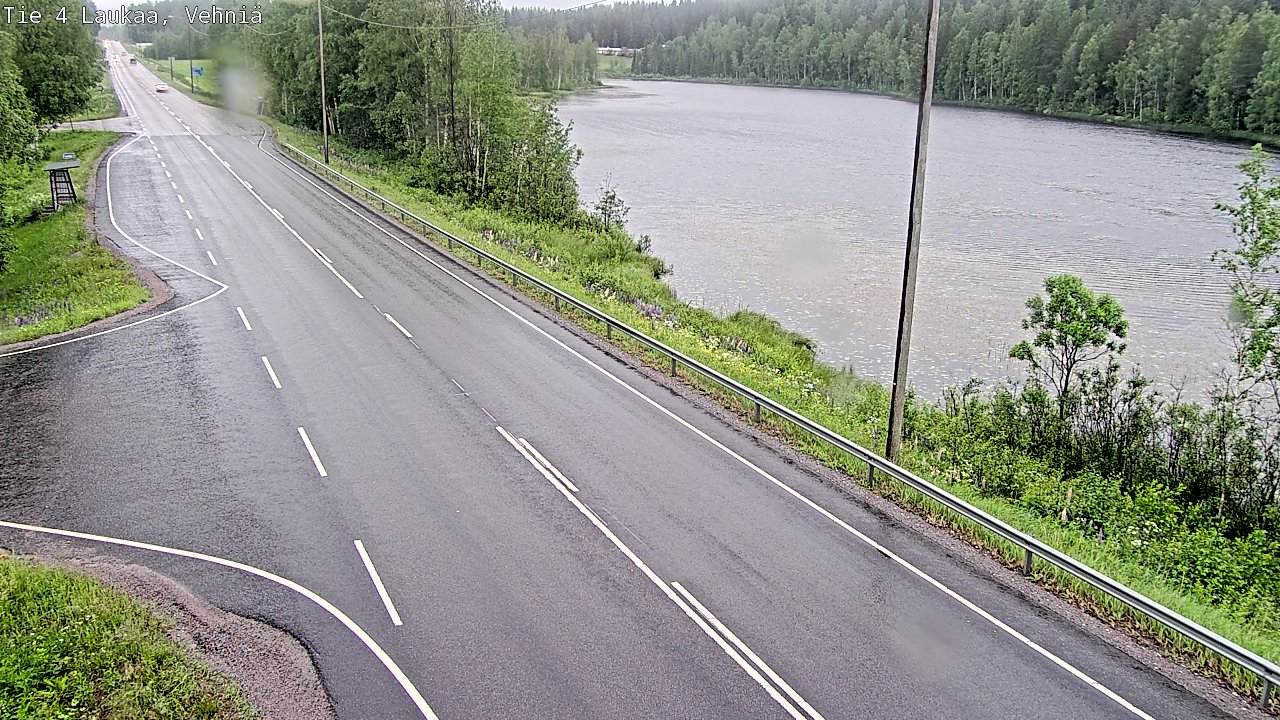 Kelikamerat Kuva Tie 4  Laukaa, Vehniä, Laukaa, Keski-Suomi