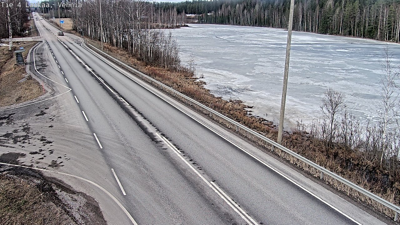 Weather Camera Image Väg 4  Laukaa, Vehniä, Laukaa, Keski-Suomi
