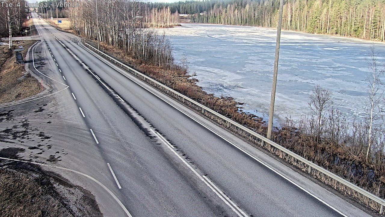 Weather Camera Image Väg 4  Laukaa, Vehniä, Laukaa, Keski-Suomi