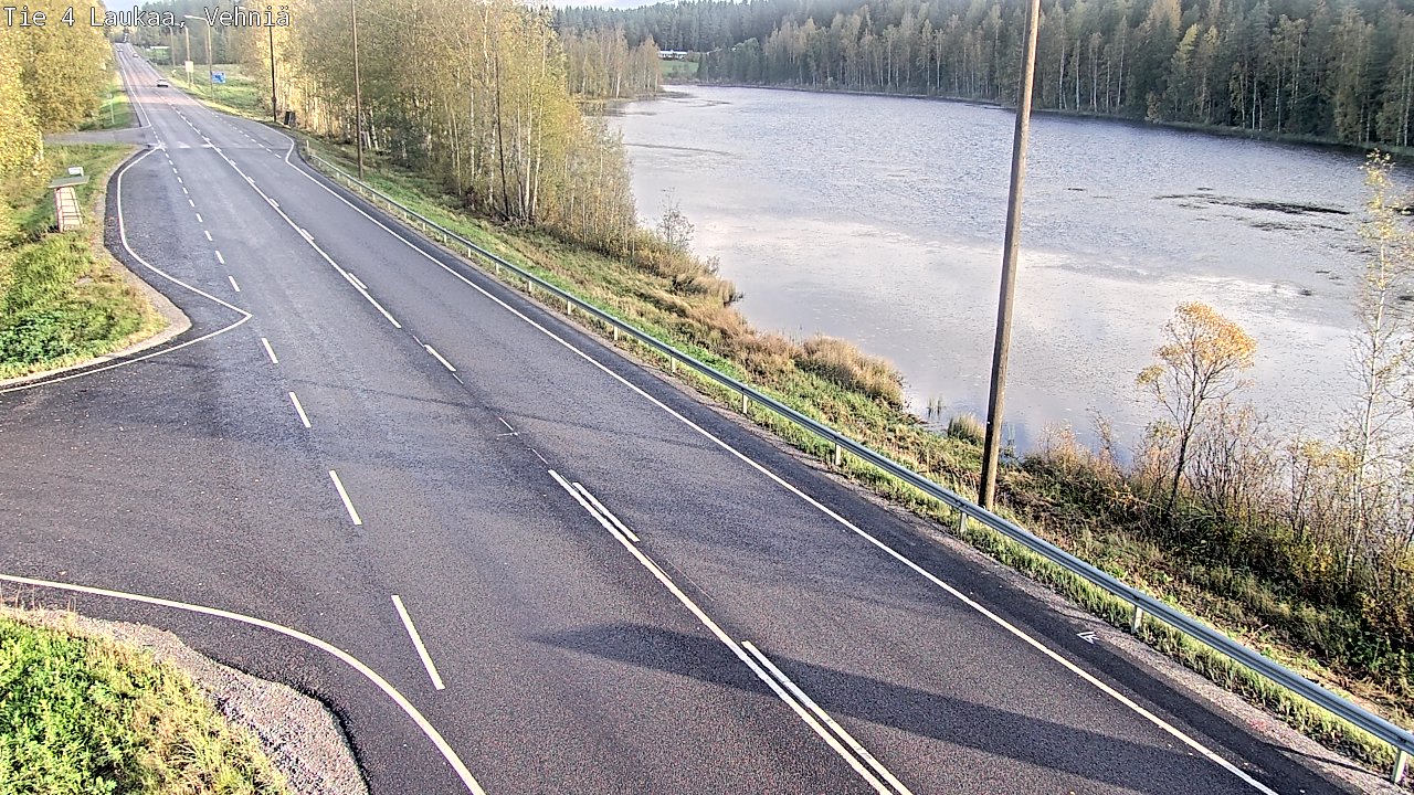 Weather Camera Image Road 4  Laukaa, Vehniä, Laukaa, Keski-Suomi