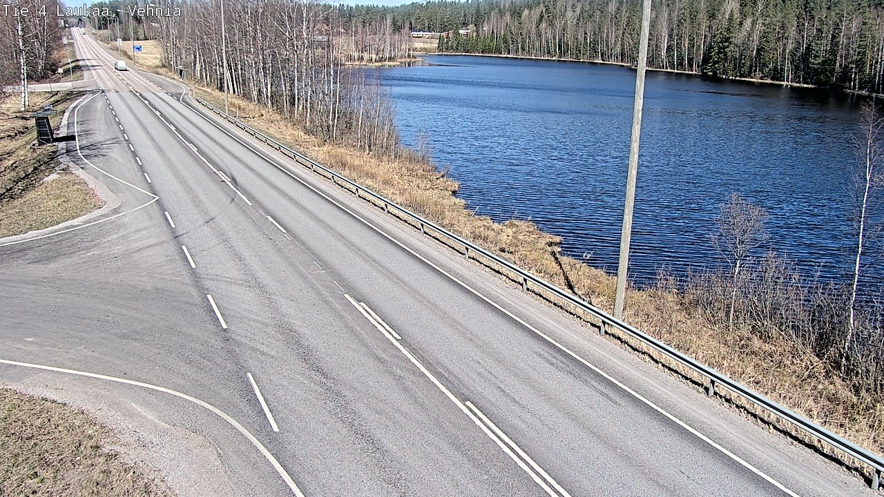 Weather Camera Image Road 4  Laukaa, Vehniä, Laukaa, Keski-Suomi