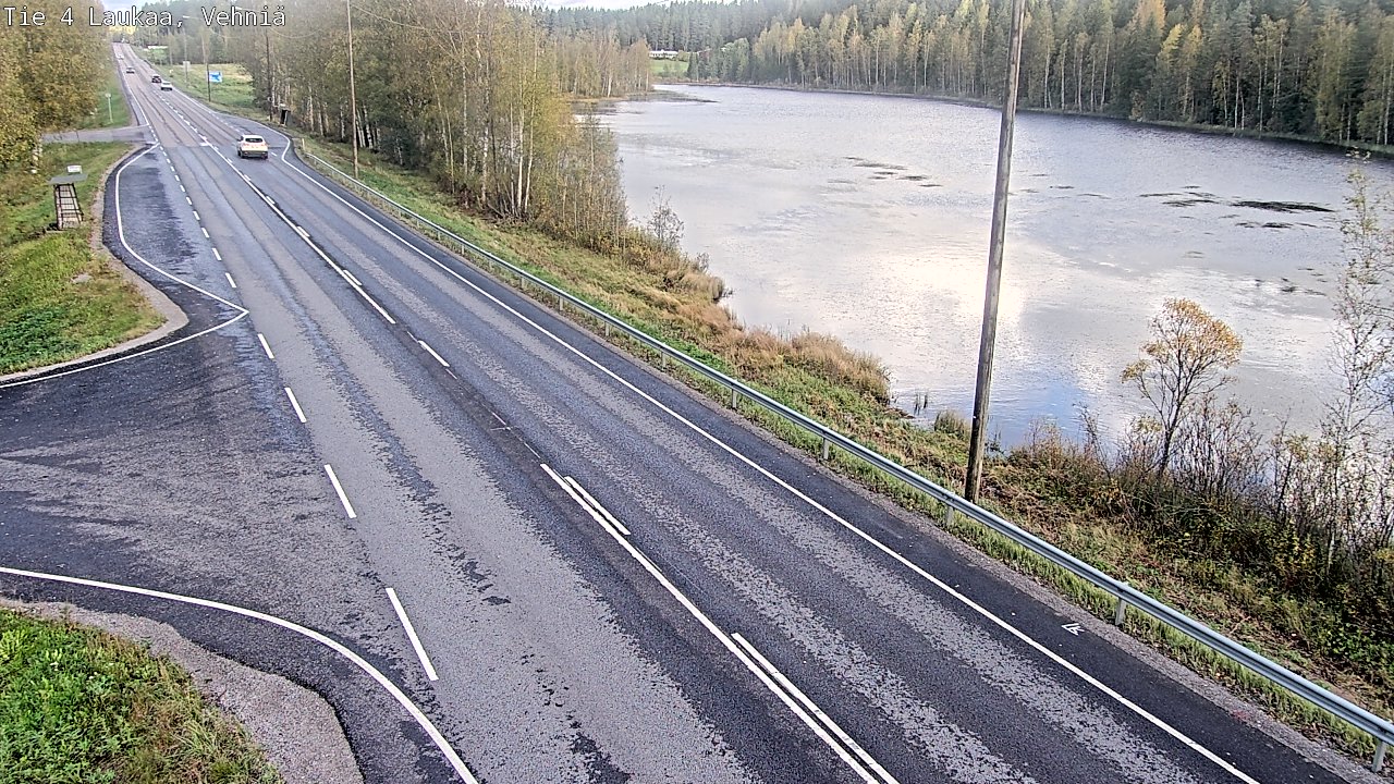 Weather Camera Image Road 4  Laukaa, Vehniä, Laukaa, Keski-Suomi