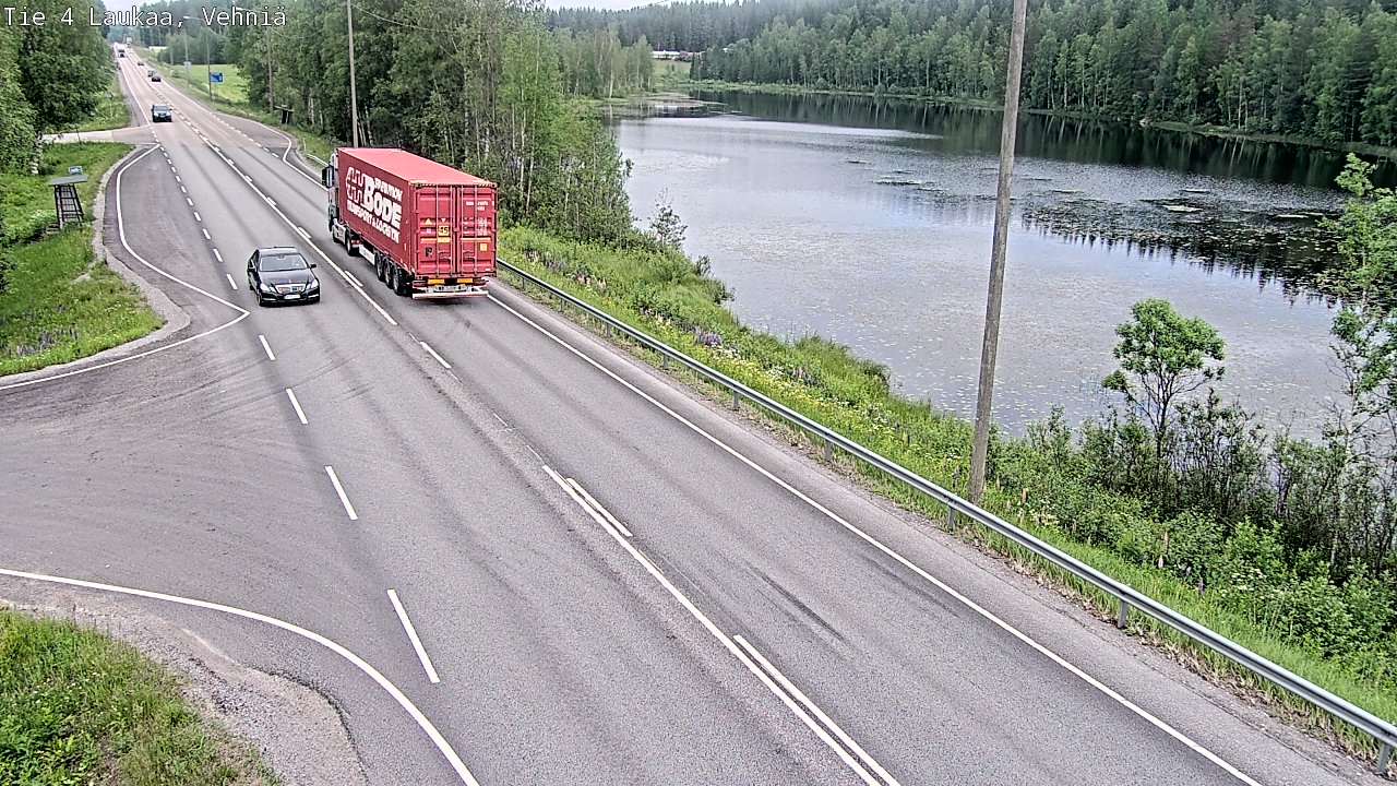 Kelikamerat Kuva Tie 4  Laukaa, Vehniä, Laukaa, Keski-Suomi