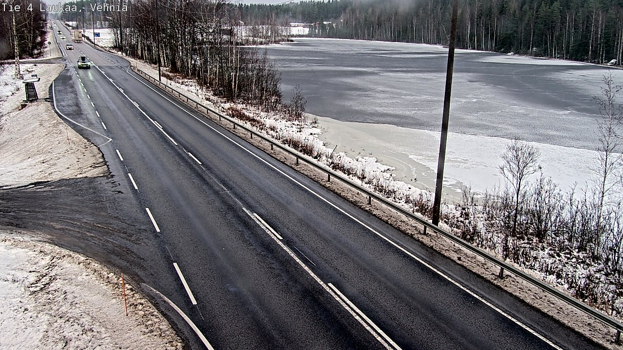 Weather Camera Image Väg 4  Laukaa, Vehniä, Laukaa, Keski-Suomi