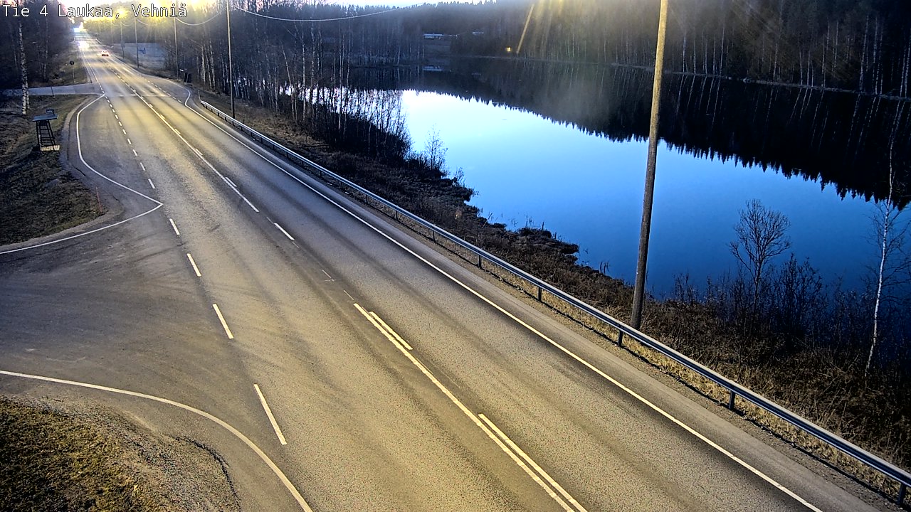 Weather Camera Image Road 4  Laukaa, Vehniä, Laukaa, Keski-Suomi