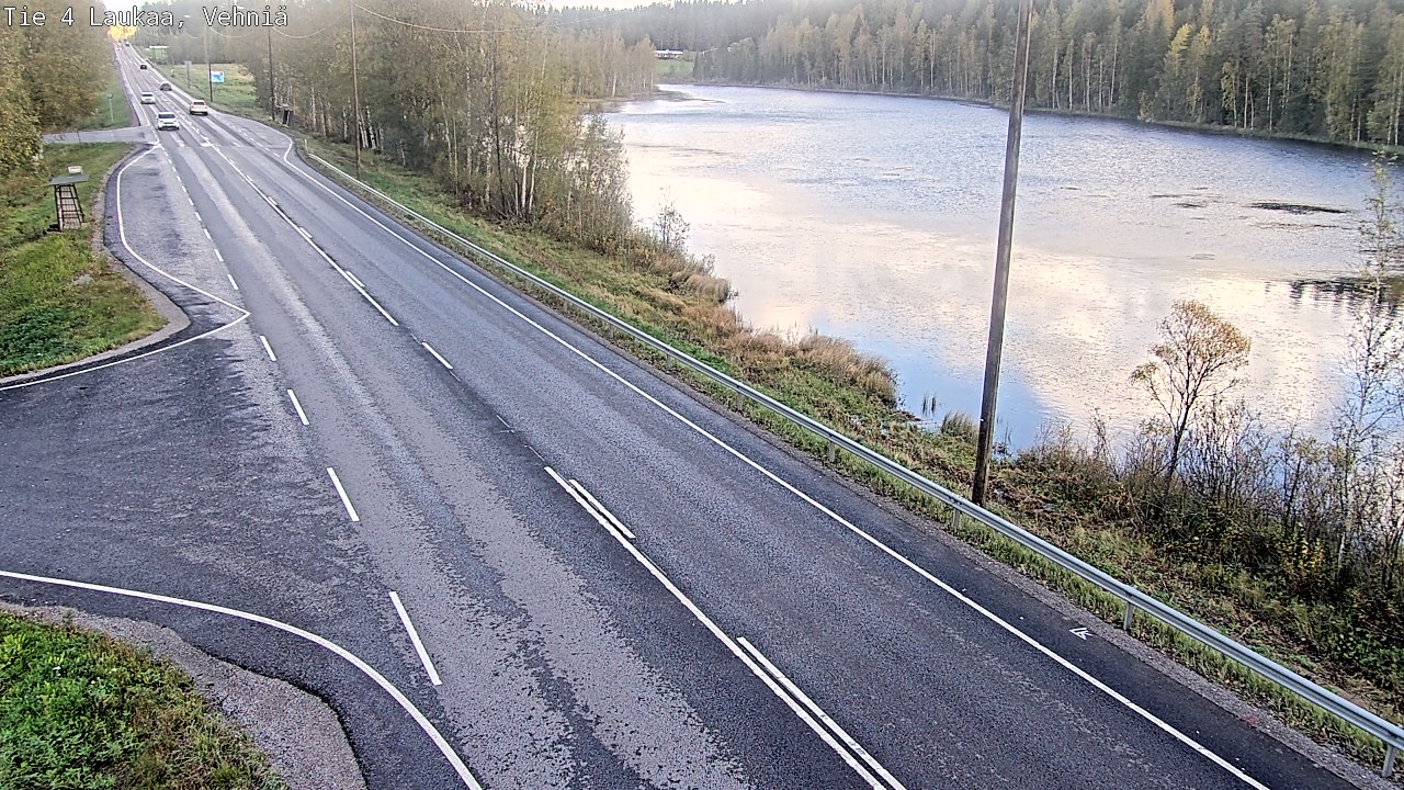Weather Camera Image Road 4  Laukaa, Vehniä, Laukaa, Keski-Suomi