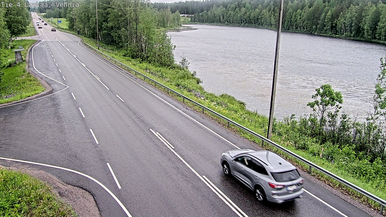 Weather Camera Image Väg 4  Laukaa, Vehniä, Laukaa, Keski-Suomi