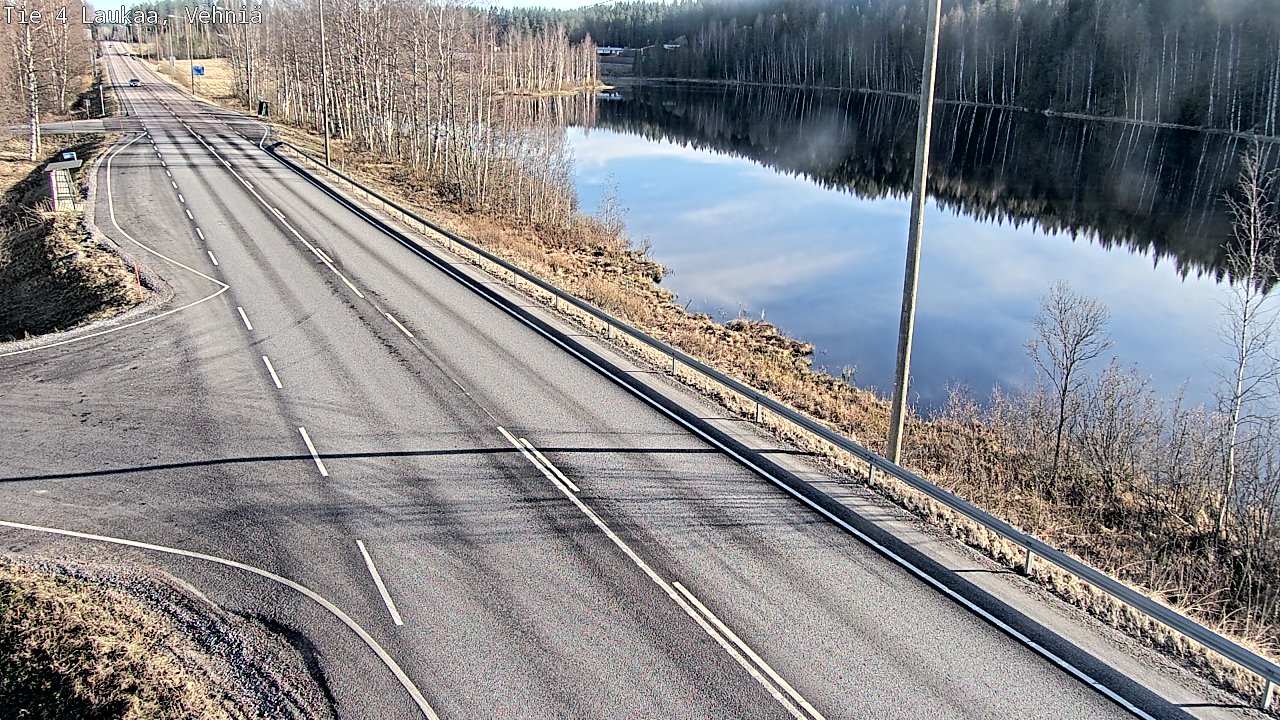 Weather Camera Image Road 4  Laukaa, Vehniä, Laukaa, Keski-Suomi