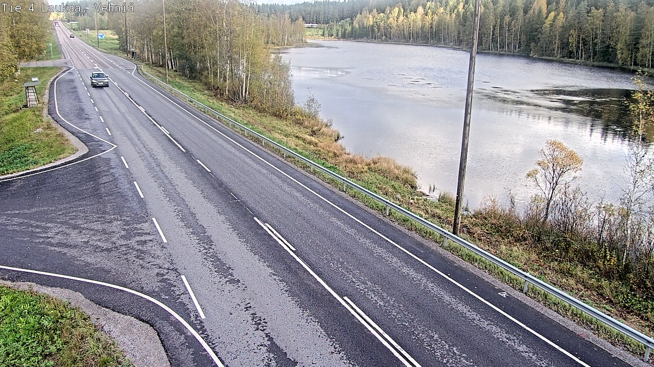 Weather Camera Image Road 4  Laukaa, Vehniä, Laukaa, Keski-Suomi