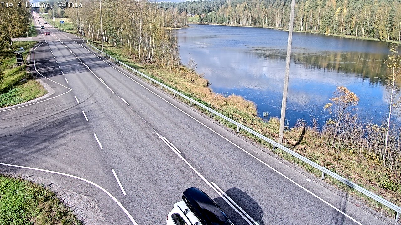 Weather Camera Image Road 4  Laukaa, Vehniä, Laukaa, Keski-Suomi