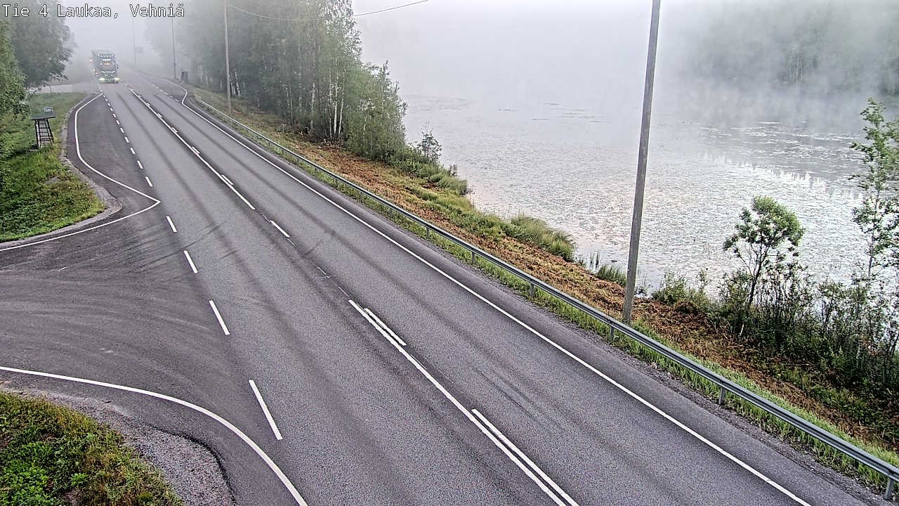 Weather Camera Image Road 4  Laukaa, Vehniä, Laukaa, Keski-Suomi