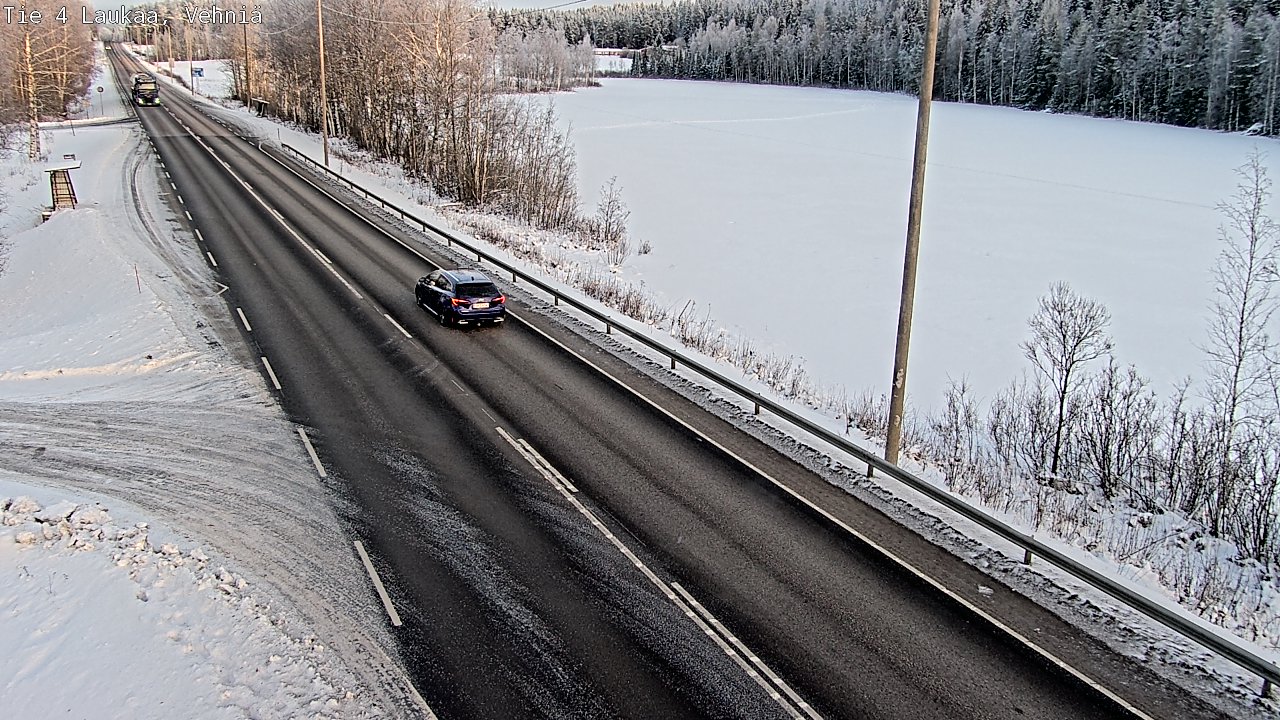 Weather Camera Image Road 4  Laukaa, Vehniä, Laukaa, Keski-Suomi