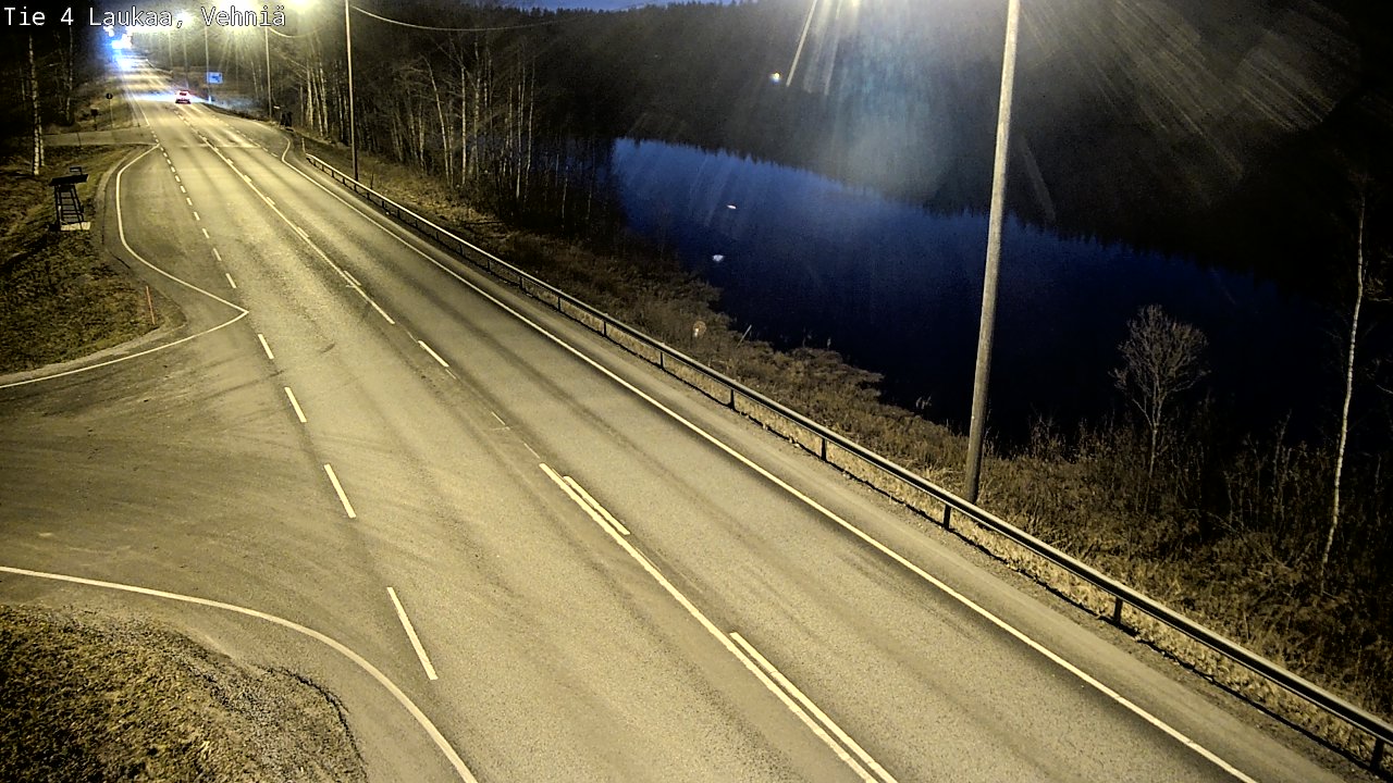 Weather Camera Image Road 4  Laukaa, Vehniä, Laukaa, Keski-Suomi
