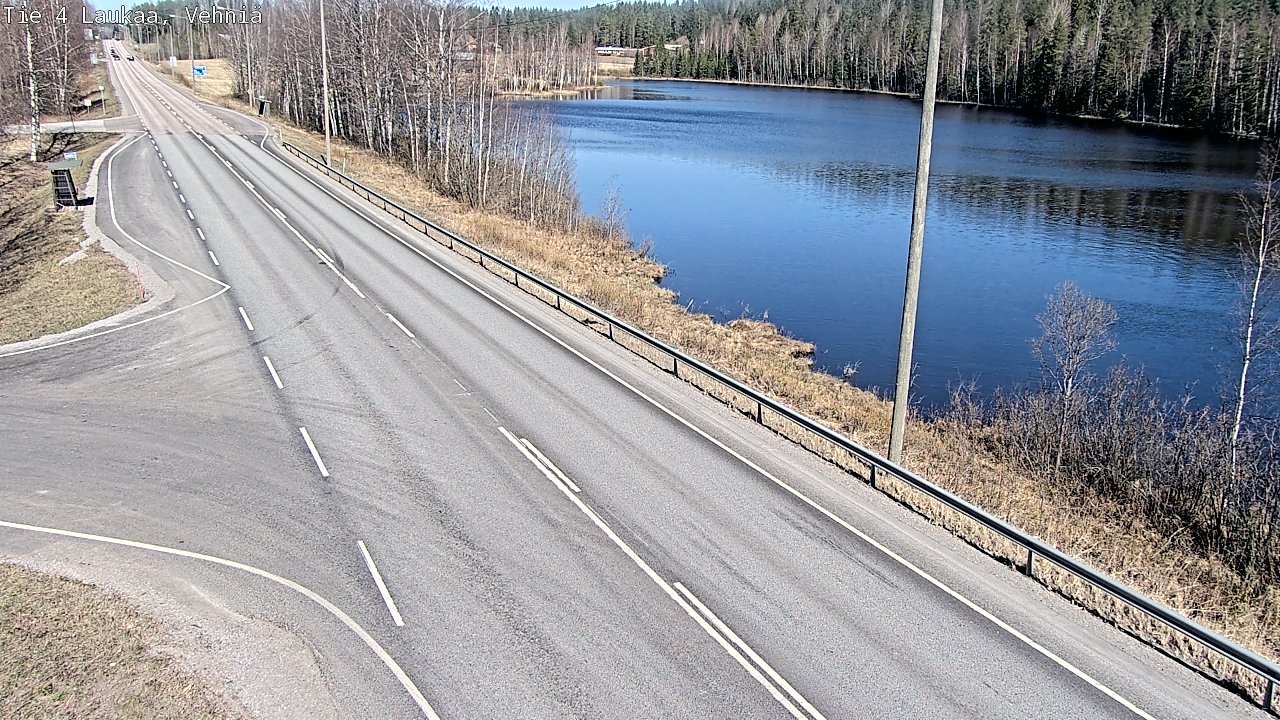 Weather Camera Image Road 4  Laukaa, Vehniä, Laukaa, Keski-Suomi