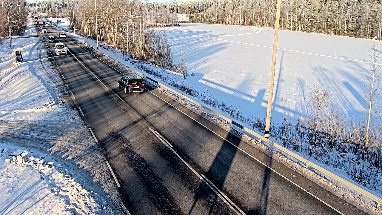 Weather Camera Image Road 4  Laukaa, Vehniä, Laukaa, Keski-Suomi