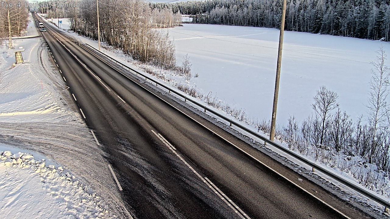 Weather Camera Image Road 4  Laukaa, Vehniä, Laukaa, Keski-Suomi