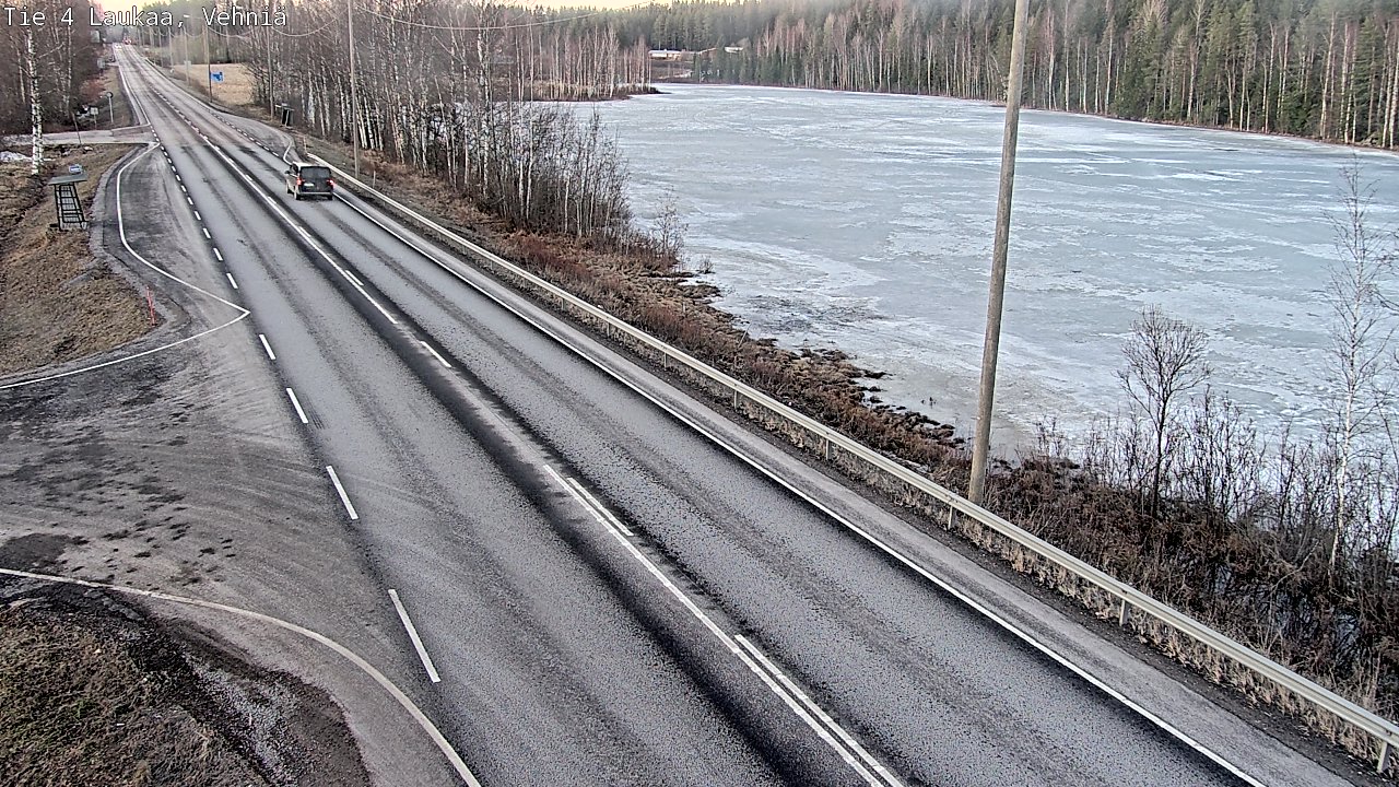 Weather Camera Image Road 4  Laukaa, Vehniä, Laukaa, Keski-Suomi