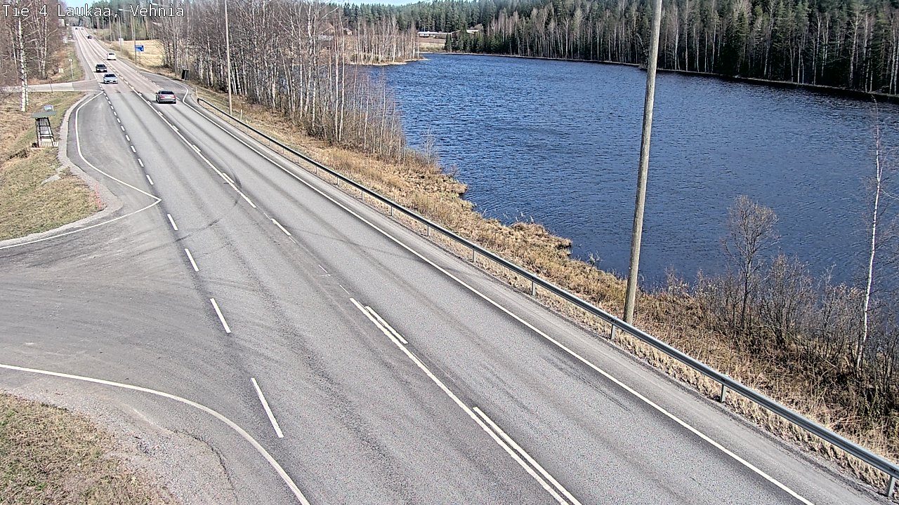 Kelikamerat Kuva Tie 4  Laukaa, Vehniä, Laukaa, Keski-Suomi