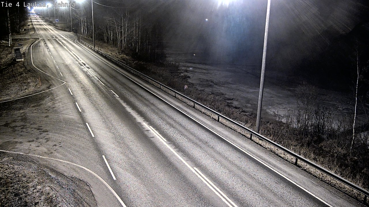 Weather Camera Image Road 4  Laukaa, Vehniä, Laukaa, Keski-Suomi