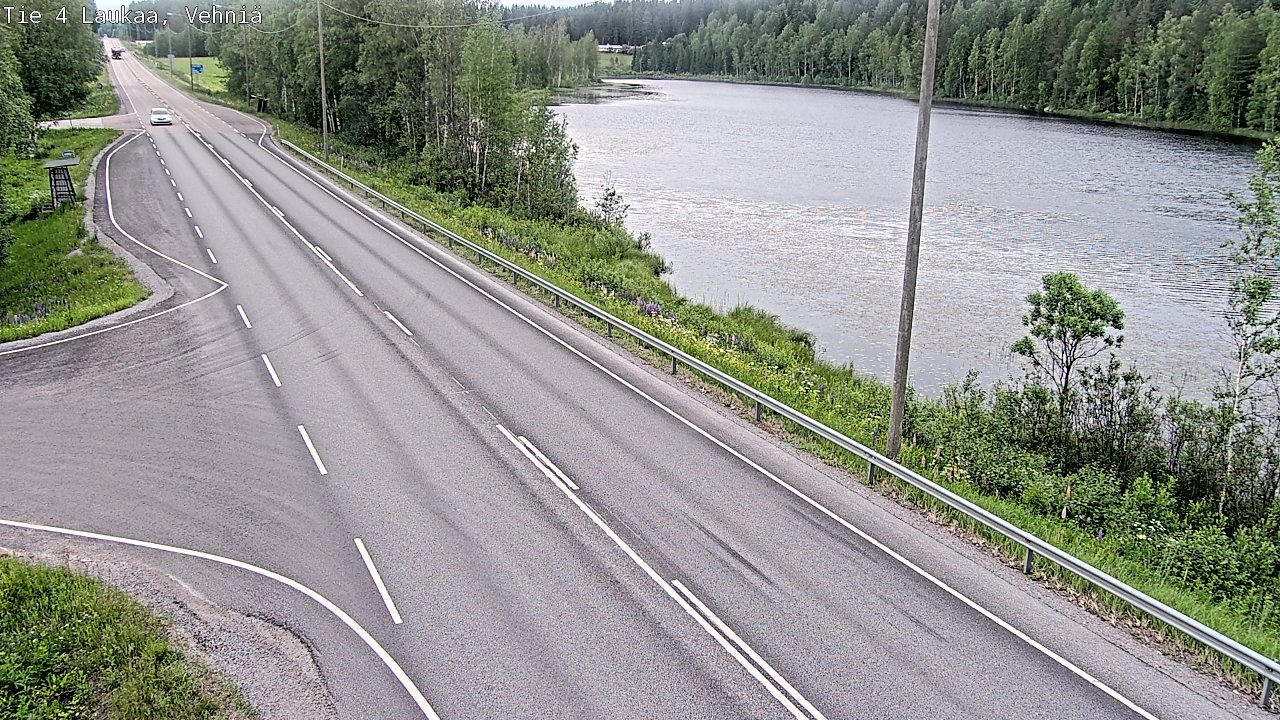 Kelikamerat Kuva Tie 4  Laukaa, Vehniä, Laukaa, Keski-Suomi