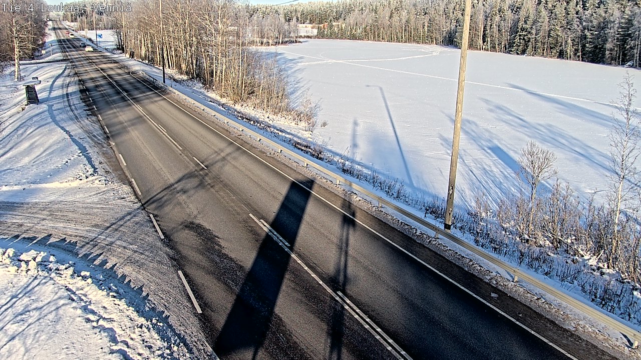 Weather Camera Image Road 4  Laukaa, Vehniä, Laukaa, Keski-Suomi