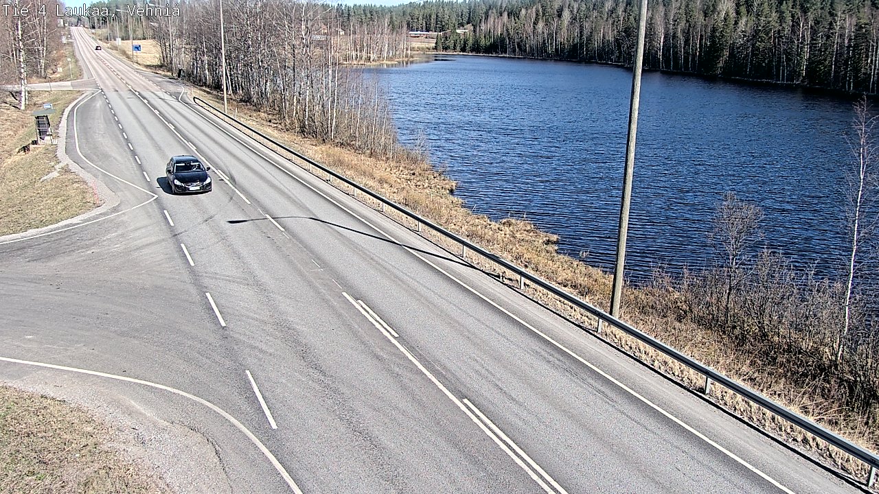 Weather Camera Image Road 4  Laukaa, Vehniä, Laukaa, Keski-Suomi