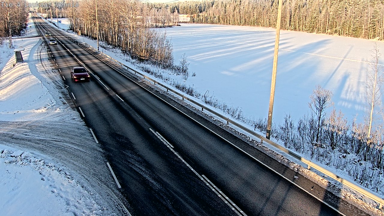 Weather Camera Image Road 4  Laukaa, Vehniä, Laukaa, Keski-Suomi