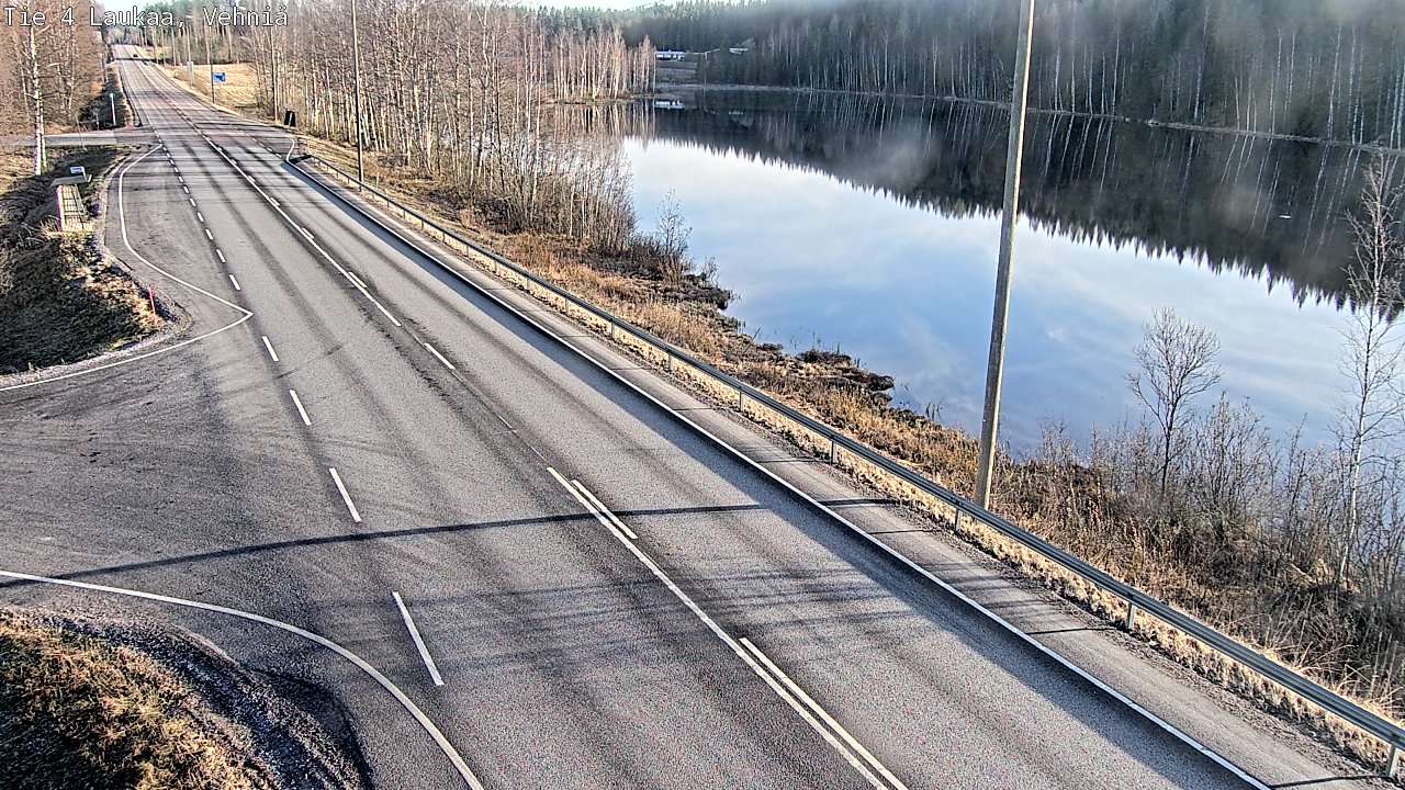 Weather Camera Image Road 4  Laukaa, Vehniä, Laukaa, Keski-Suomi