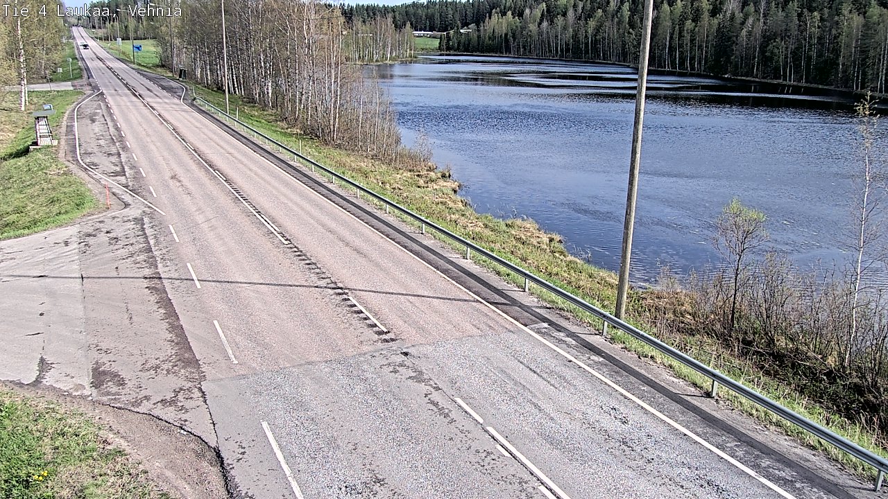 Weather Camera Image Road 4  Laukaa, Vehniä, Laukaa, Keski-Suomi