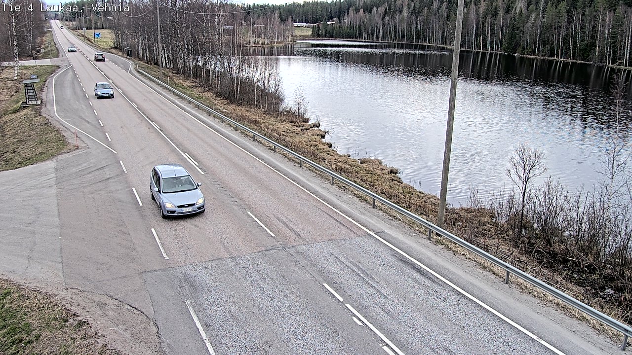 Weather Camera Image Väg 4  Laukaa, Vehniä, Laukaa, Keski-Suomi
